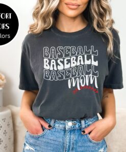 baseball mom shirt groovy baseball life tee game day t shirt for baseball fans spring training apparel 44suy