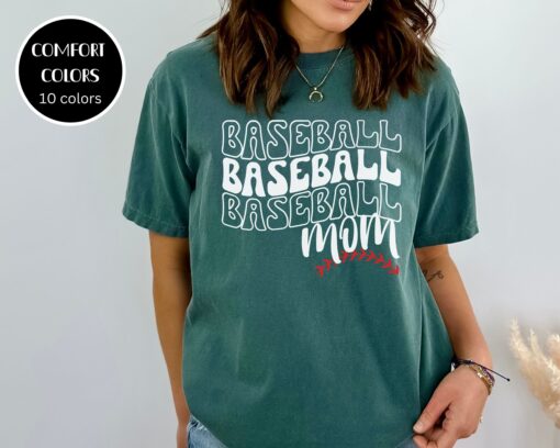 baseball mom shirt groovy baseball life tee game day t shirt for baseball fans spring training apparel qt5dk scaled