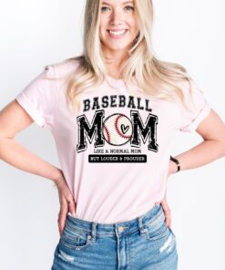 baseball mom shirt louder and prouder funny mom life t shirt for mothers day sports mama gift 0sjtp