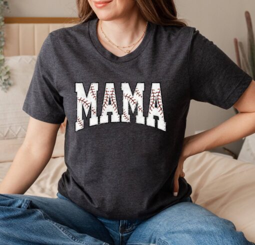 baseball mom shirt retro design for mothers day sports mama t shirt family baseball lover varsity mom life shirt 0gcds