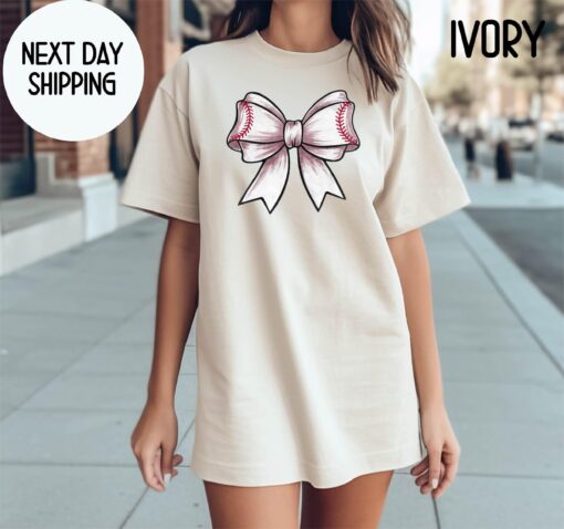 baseball mom shirt with bow design cute baseball season tee game day t shirt for moms unique baseball gifts zymnl