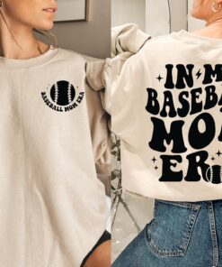 baseball mom sweatshirt in my baseball era cute mom life shirt sports mom gift for game day and baseball fans gsnwk