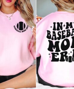 baseball mom sweatshirt in my baseball era cute mom life shirt sports mom gift for game day and baseball fans mmmaj