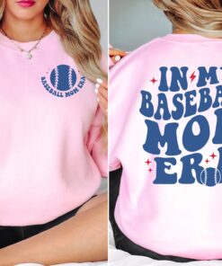 baseball mom sweatshirt in my baseball mom era game day shirt sports mom gift best mom ever baseball apparel wuoun