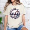 baseball mom t shirt wanna be a baller baseball mama sweatshirt trendy baseball player shirt for moms vupts