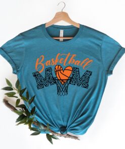 basketball mom leopard shirt for game day funny mothers day shirt personalized gift for basketball moms m4ad0