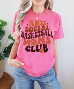 basketball mom shirt for game day anti social basketball moms club best mom ever sports t shirt wlcjh