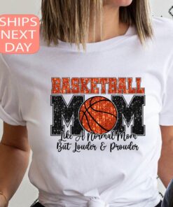 basketball mom shirt for game day basketball season tee funny sports mom gift for basketball lovers pke9i