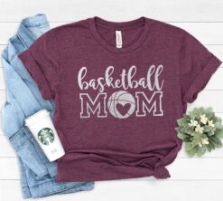 basketball mom shirt for new moms funny basketball t shirt best mom ever gift for mothers day basketball fan apparel atkjl