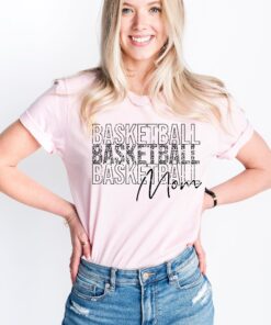 basketball mom shirt funny cute mom t shirt for game day best mom ever gift for mothers day new mom apparel wl6yj