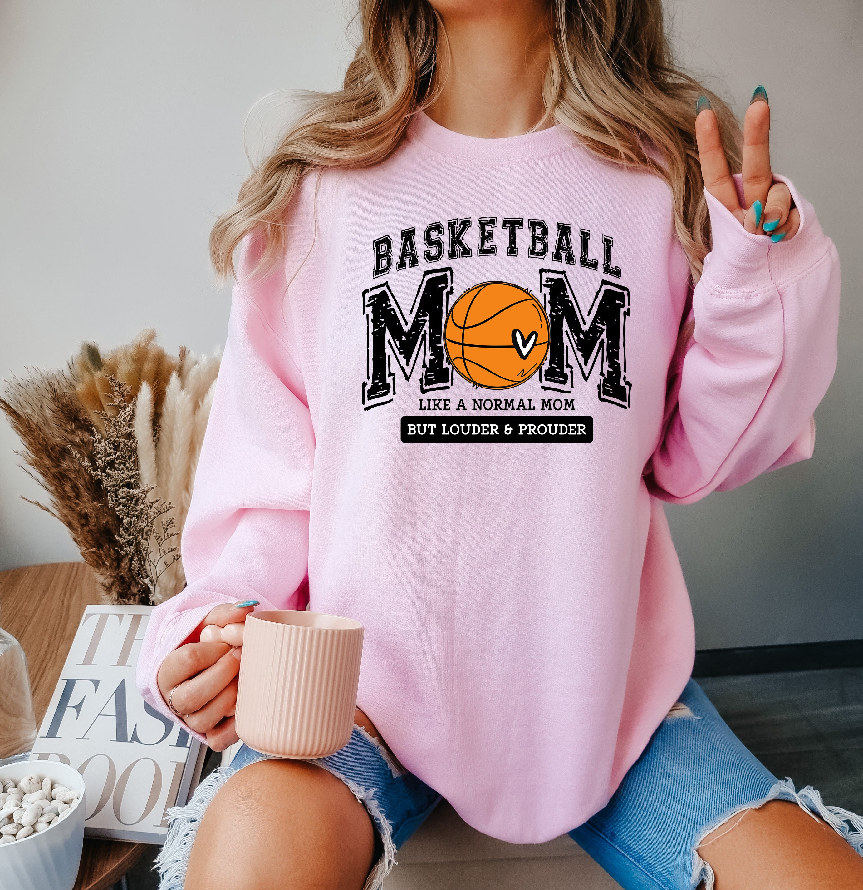 basketball mom shirt like a normal mom but louder prouder funny mom life t shirt for game day and mothers day wqfcf scaled