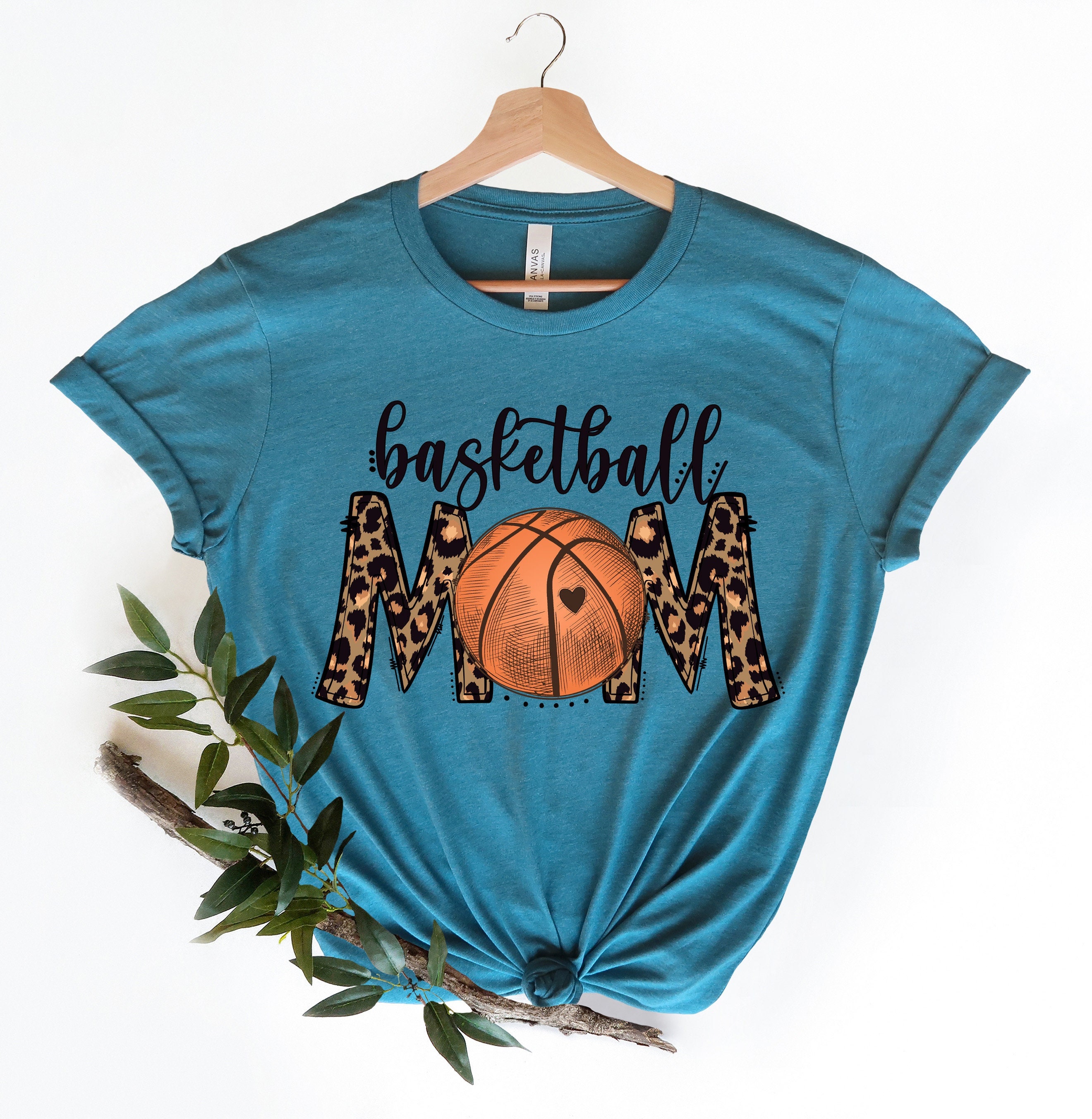 basketball mom shirt with leopard print for game day best mom ever shirt for mothers day unique gift ideas ouonz scaled