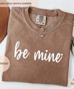 be mine valentines day shirt for girlfriend love heart tee xoxo comfort colors cute valentines gift idea imjky