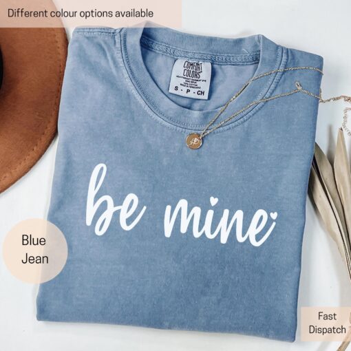 be mine valentines day shirt for girlfriend love heart tee xoxo comfort colors cute valentines gift idea pcsm8
