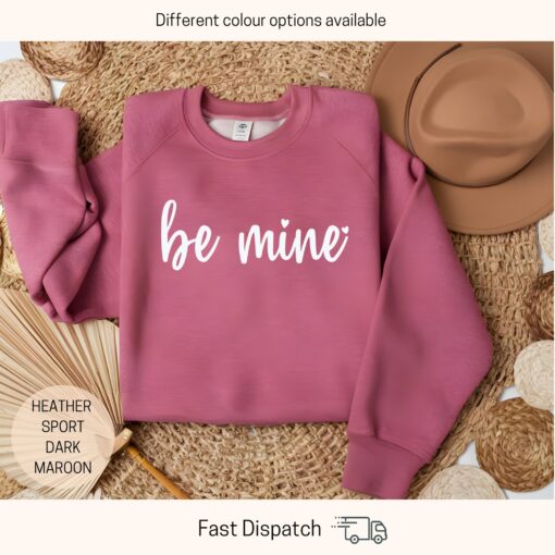 be mine valentines day sweatshirt for women cute love sweater xoxo gift for girlfriend romantic apparel 7mr83