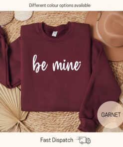 be mine valentines day sweatshirt for women cute love sweater xoxo gift for girlfriend romantic apparel nd9hg