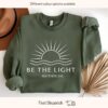 Be The Light Christian Hoodie with Matthew 5:14 Bible Verse Cute Christian Shirt for Church Friends and Gifts 4 be the light christian hoodie with matthew 514 bible verse cute christian shirt for church friends and gifts vp4x6