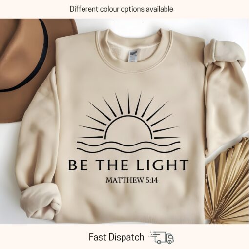 be the light christian shirt matthew 514 bible verse hoodie cute christian t shirt for church friends and gifts nd7vd