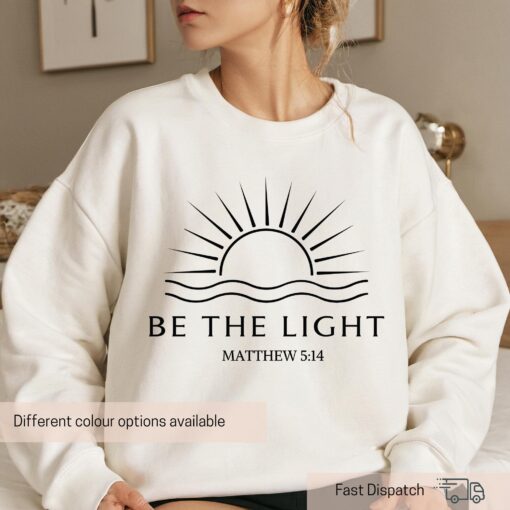 be the light christian shirt matthew 514 bible verse hoodie cute christian t shirt for church friends and gifts s8qfr