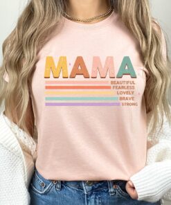 beautiful fearless mama shirt for mothers day cute mom t shirt gift for new moms and wives best mom ever tee css01