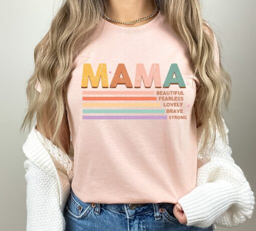 beautiful fearless mama shirt for mothers day cute mom t shirt gift for new moms and wives best mom ever tee css01