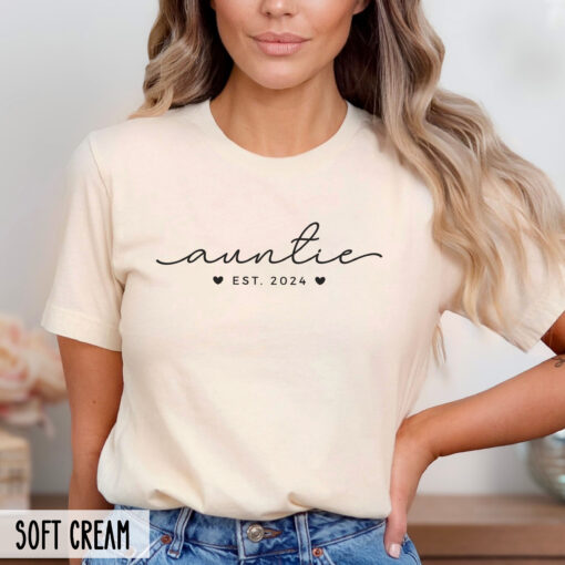 best aunt ever shirt for mothers day new aunt pregnancy announcement cute aunt t shirt unique aunt gifts jv6zv