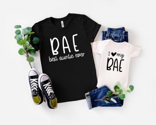 best aunt ever shirt funny auntie t shirt i love my bae matching family shirts unique gift for aunts akxyr scaled