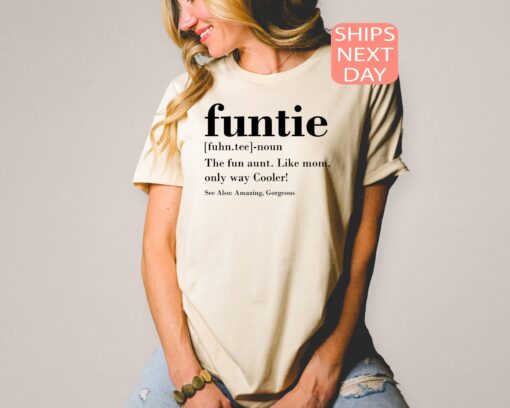 best aunt ever t shirt funny funtie definition shirt favorite aunt tee unique birthday gift for aunt sweatshirt eteel