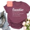 best aunt ever t shirt funny funtie definition shirt favorite aunt tee unique birthday gift for aunt sweatshirt luheo