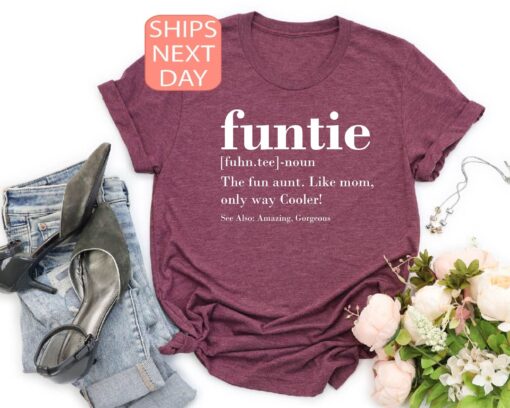 best aunt ever t shirt funny funtie definition shirt favorite aunt tee unique birthday gift for aunt sweatshirt luheo