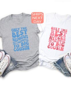 best big cousin shirt for niece and nephew toddler youth cool cousins club shirt unique family promotion tee 4citg