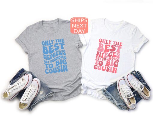 best big cousin shirt for niece and nephew toddler youth cool cousins club shirt unique family promotion tee 4citg