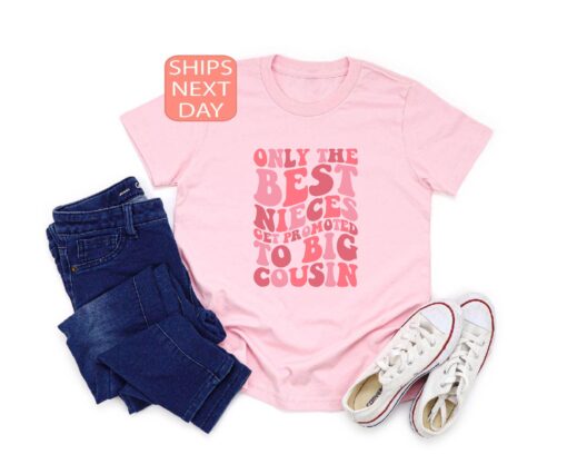 best big cousin shirt for niece and nephew toddler youth cool cousins club shirt unique family promotion tee ns6ed