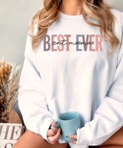 best cat mama ever sweatshirt cute cat mom crewneck perfect gift for cat lovers and cat moms skouq