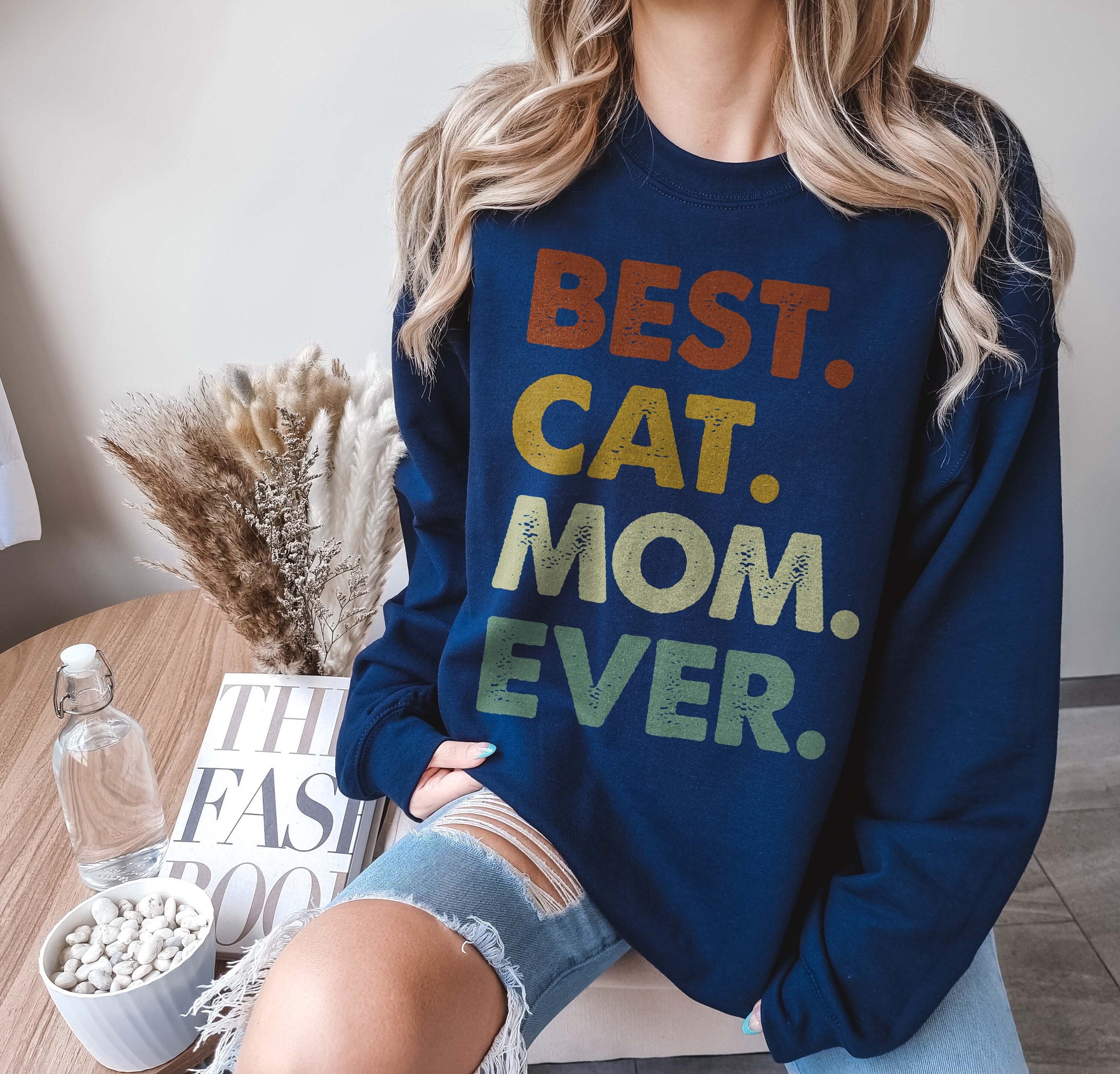 best cat mom ever sweatshirt retro style for cat lovers cute mothers day gift for moms oruuv scaled