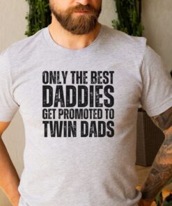 best dad of twins shirt funny twin dad t shirt for fathers day unique gifts for twin fathers mcmkz