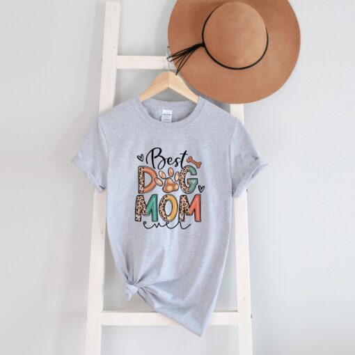 best dog mom ever shirt funny dog mom t shirt animal lover tee mothers day gift dog owner paw print design dpegm