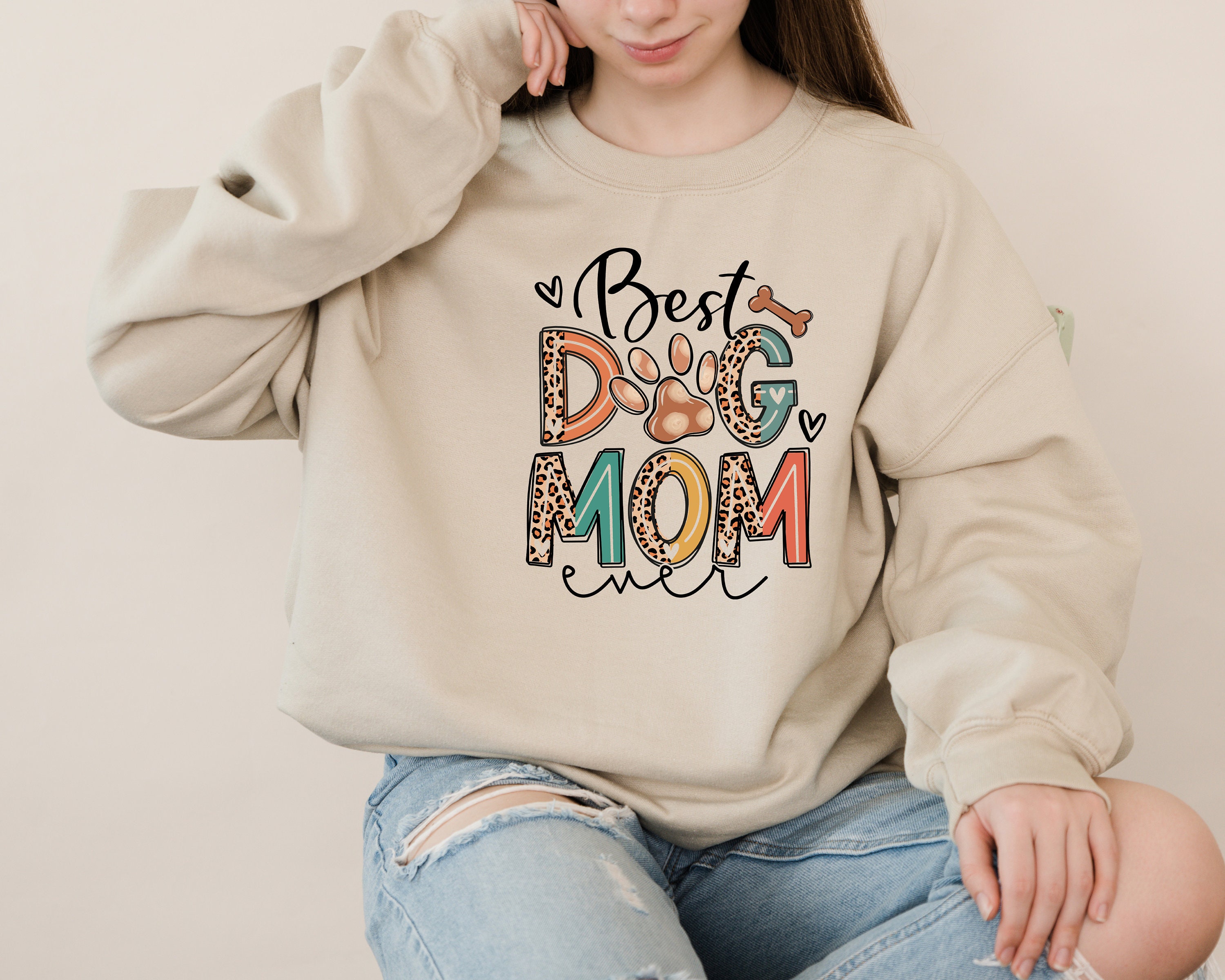 best dog mom ever shirt funny dog mom t shirt animal lover tee mothers day gift dog owner paw print design oss9f scaled