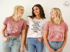 best friends matching shirts our laughs are limitless friendship tees unique gifts for best friends uoxc2