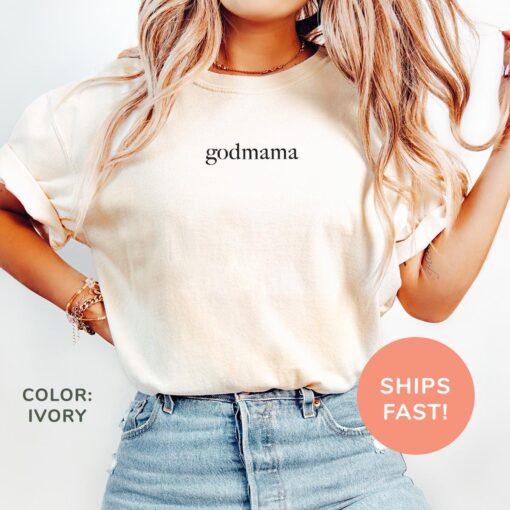 best godmama shirt for baptism godmother proposal gift from goddaughter cute godmama t shirt for special occasions