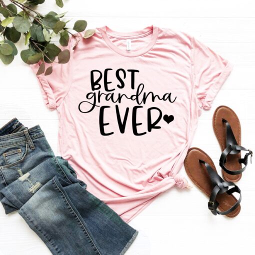 best grandma ever shirt promoted to grandma tee cute grandma t shirt unique gift for grandmothers