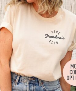 best grandma shirt for girls grandmas club funny mothers day shirt favorite grandma gift unique design pqgyd