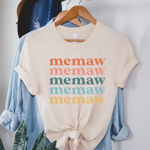 best memaw ever shirt for grandma vintage style memaw gifts for mothers day from grandchildren cute grandma t shirt pge5y