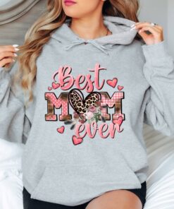 best mom ever floral hoodie for mothers day personalized mom gift comfortable hoodie for moms f8p0f