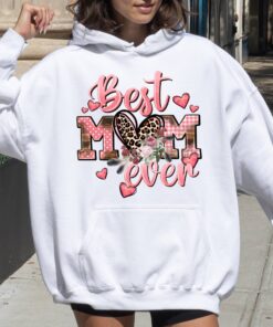 best mom ever floral hoodie for mothers day personalized mom gift comfortable hoodie for moms oc7wx