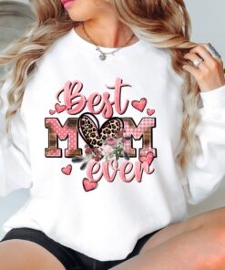 best mom ever floral sweatshirt for mothers day cute mom life shirt personalized mom gifts unique mothers day sweater qxfur