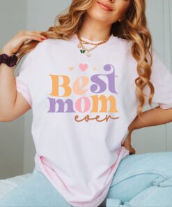 best mom ever t shirt cute mom shirt for mothers day pregnancy announcement unique new mom gift f90kl