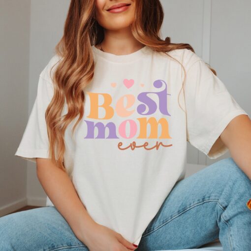 best mom ever t shirt cute mom shirt for mothers day pregnancy announcement unique new mom gift u2rz0