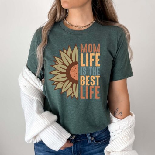 best mom life shirt cute mom tee for mothers day gift funny mom t shirt unique gift for new moms and moms to be ascuc