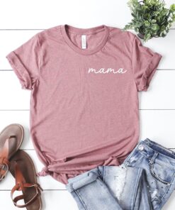 best mom t shirt with pocket funny mama shirt for mothers day cute mom life tee gifts for moms fwlst